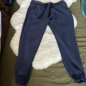 Hollister Navy Joggers
